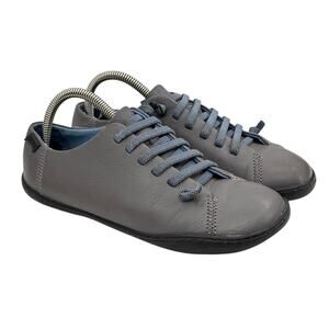 Camper Peu Cami Sneaker EU 37 US 7 Women's Leather Elastic Lace Up Athletic Shoe